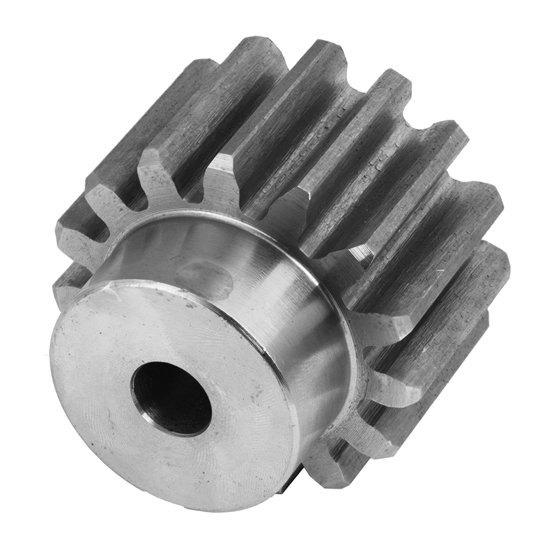 Stirnrad m=2, Z=21, vorgeb. spur gears with side hub