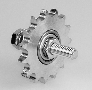 Kettenradsatz 16B-1, Z=13 mit Schraube (M20) + Mutter Typ N 1'' - 20 S bzw. KS 1''x17,02-20S für Spannelement